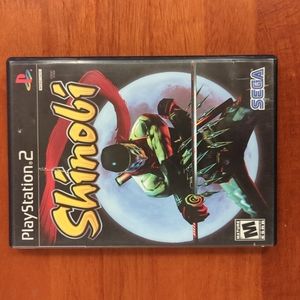 Shinobi Playstation 2 Game Disc in Box